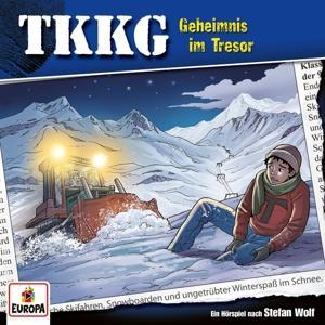 Vorderes Coverbild TKKG 208. Geheimnis im Tresor
