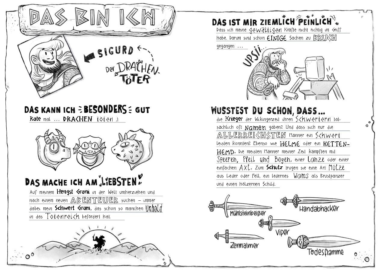 Beispielinhalt (Bild) Ich, Odin, und die wilden Wikinger