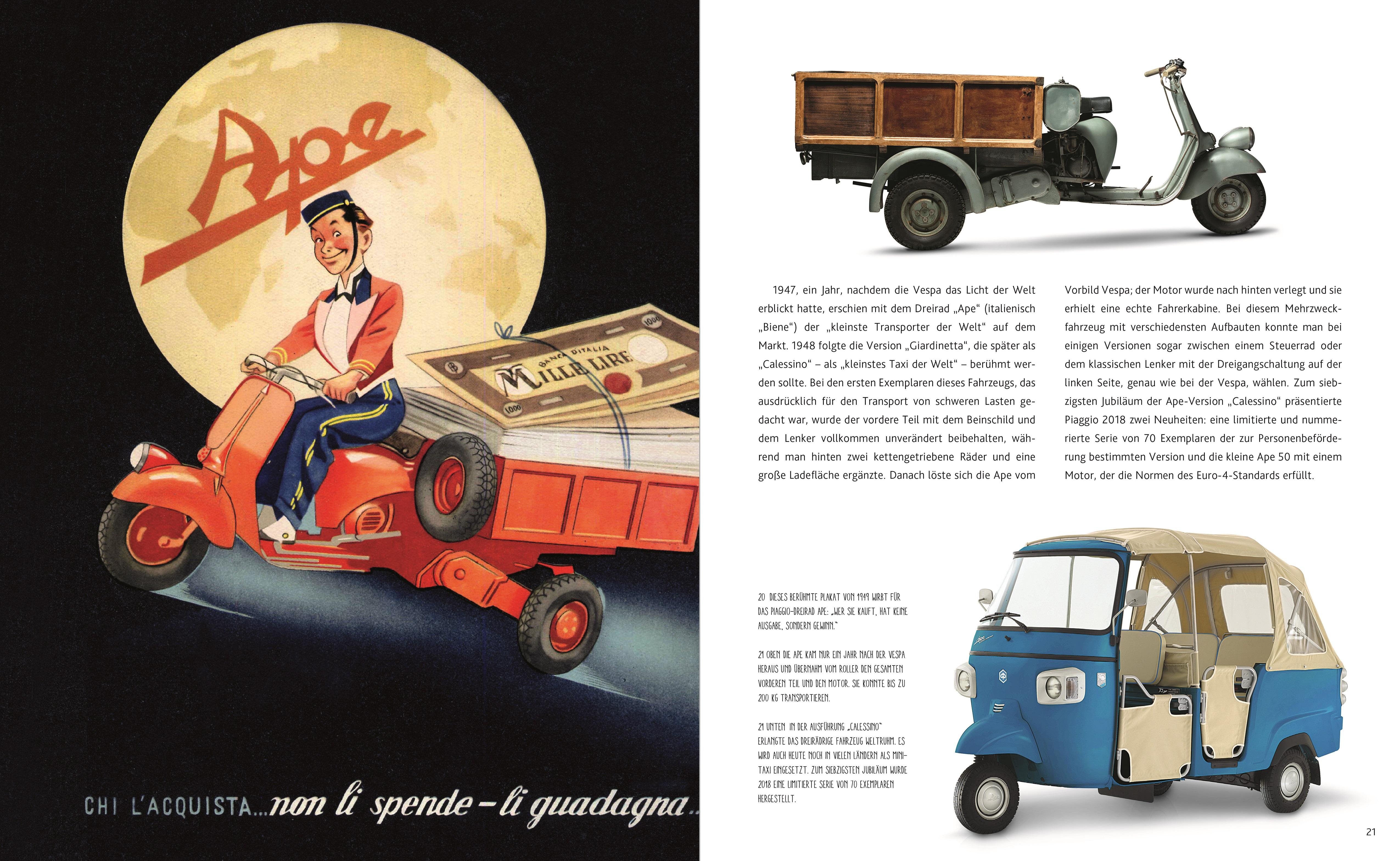 Beispielinhalt (Bild) Vespa