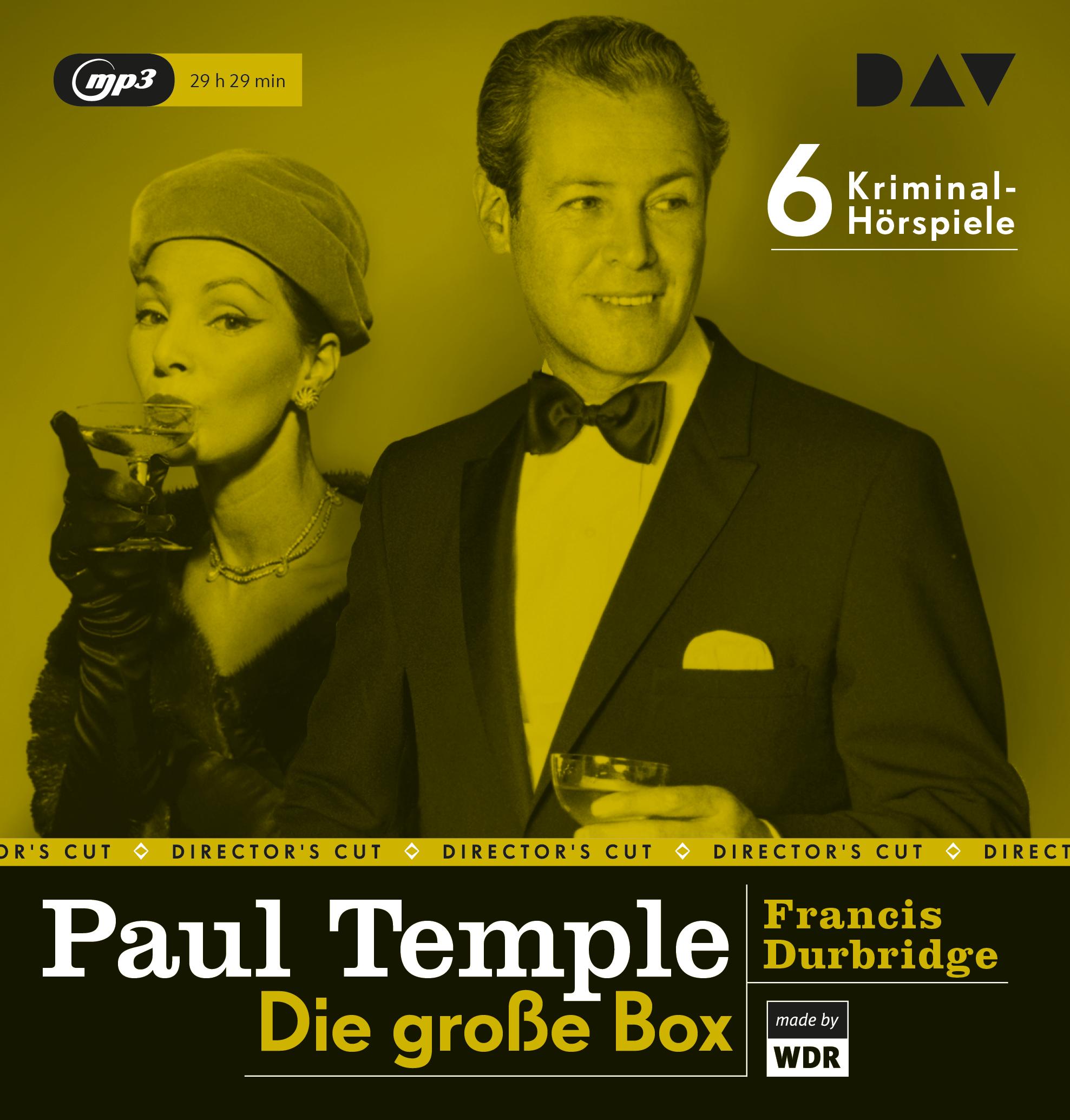 Vorderes Coverbild Paul Temple - Die große Box