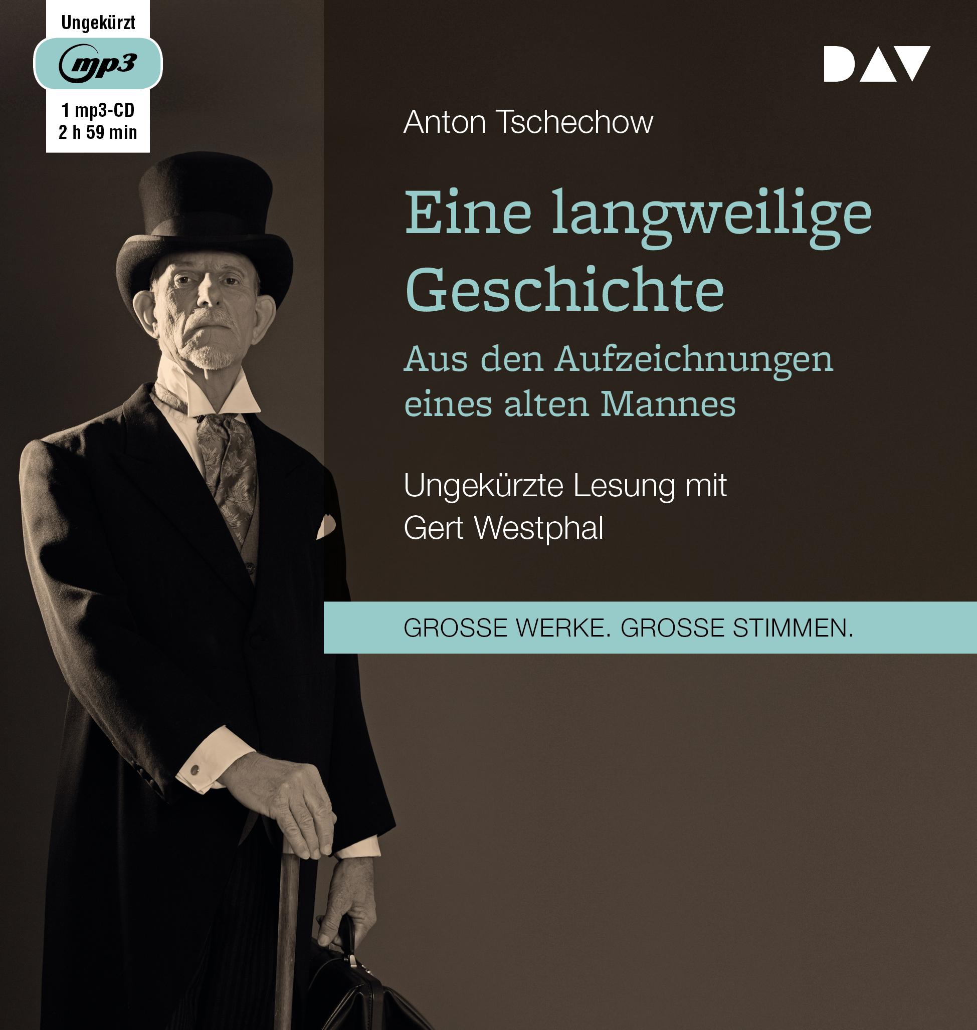 Vorderes Coverbild Eine langweilige Geschichte. Aus den Aufzeichnungen eines alten Mannes