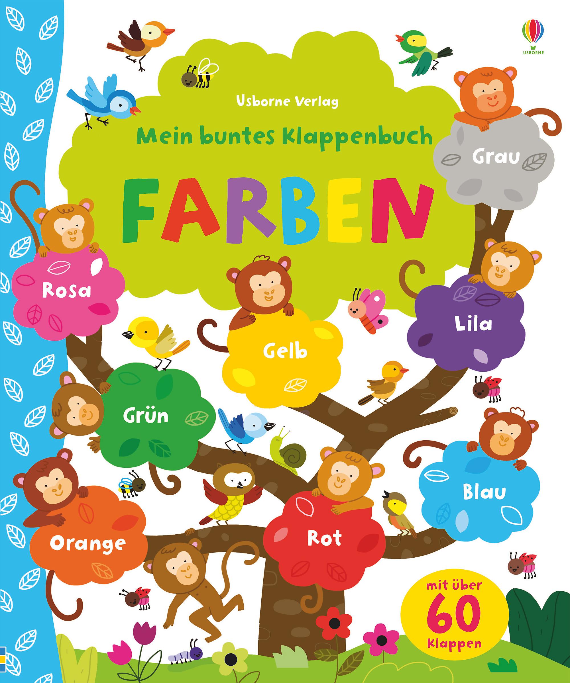Vorderes Coverbild Mein buntes Klappenbuch: Farben