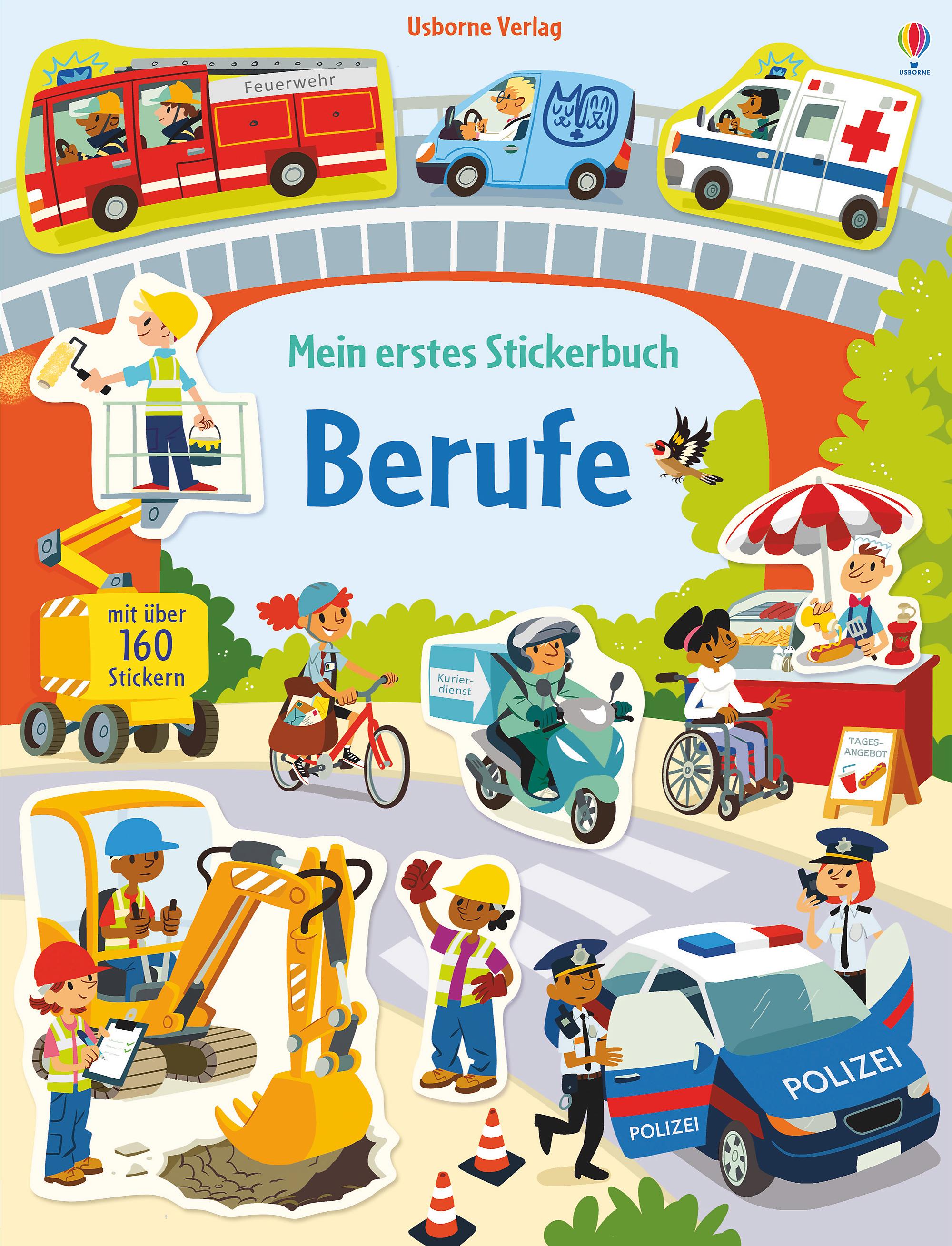 Vorderes Coverbild Mein erstes Stickerbuch: Berufe