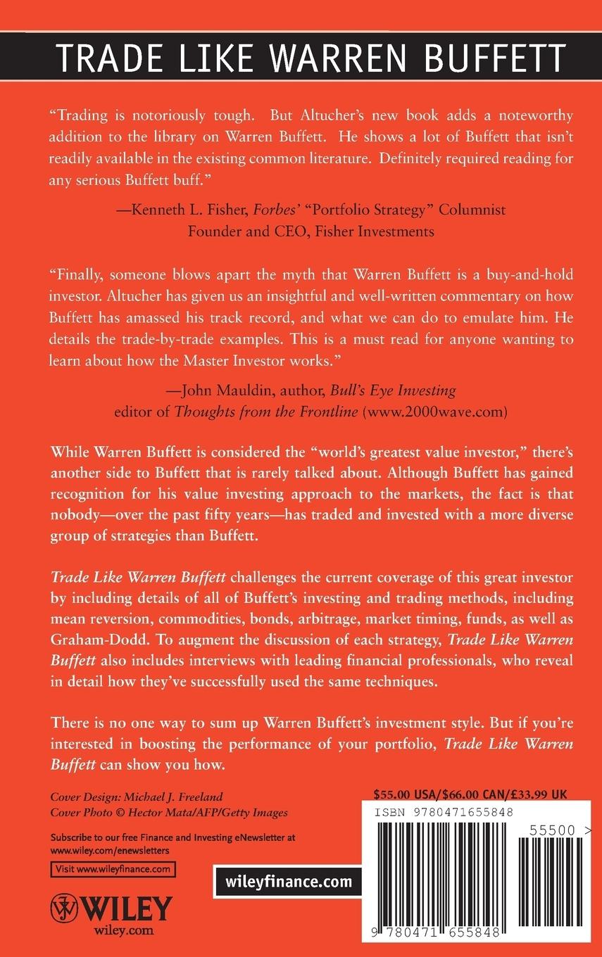 Rückseitencover Trade Like Warren Buffett