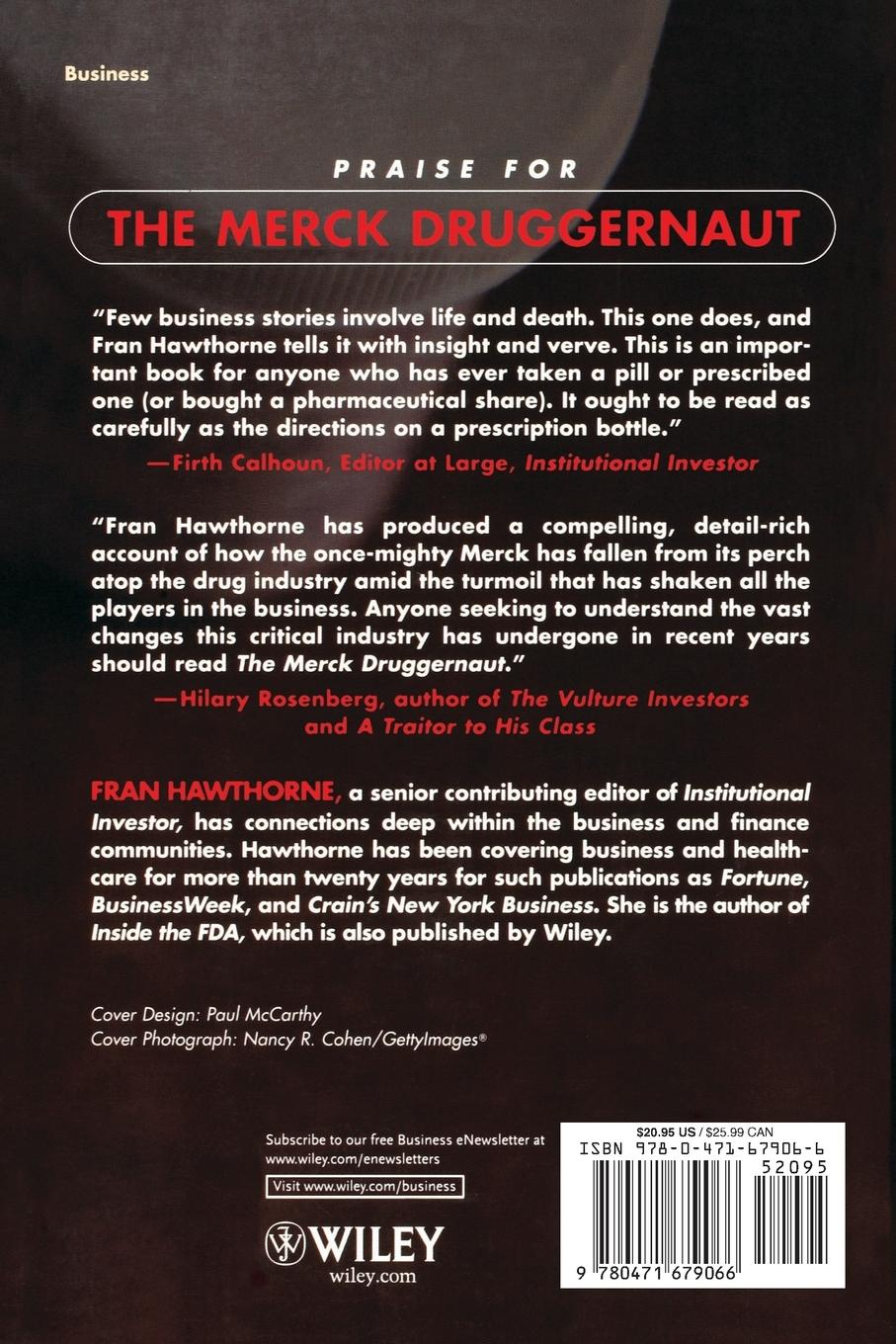 Rückseitencover The Merck Druggernaut