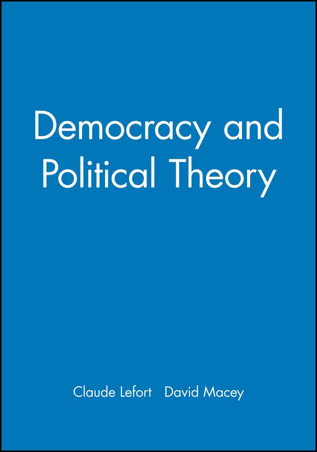 Vorderes Coverbild Democracy and Political Theory
