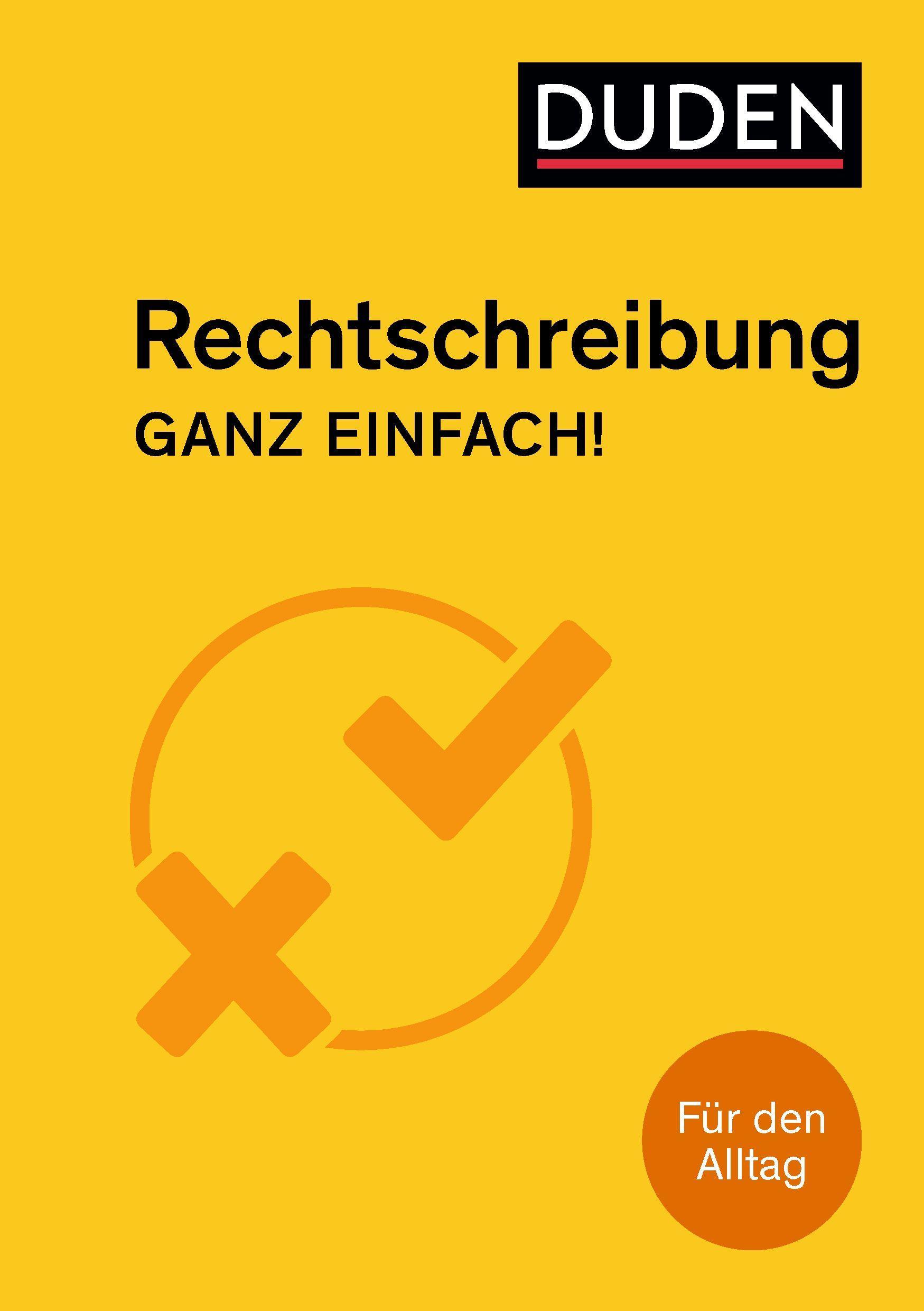 Vorderes Coverbild Rechtschreibung - Ganz einfach!