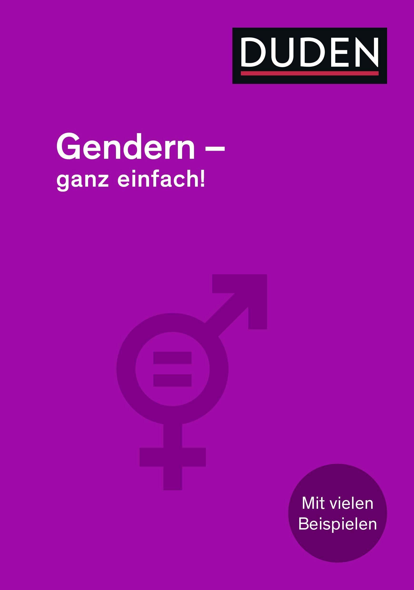 Vorderes Coverbild Gendern - Ganz einfach!