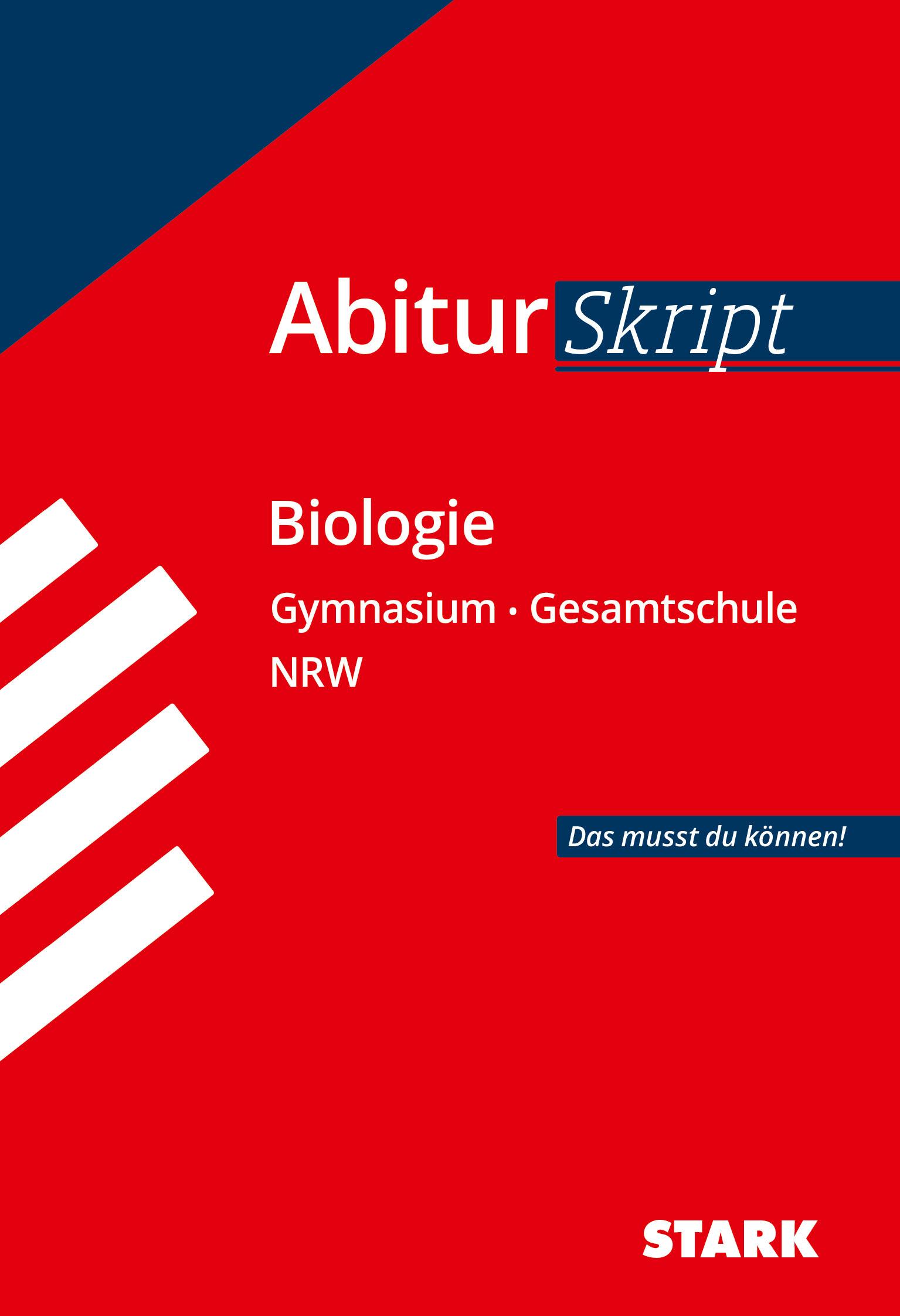 Vorderes Coverbild STARK AbiturSkript - Biologie - NRW