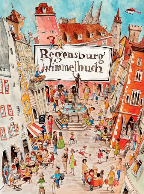 Vorderes Coverbild Regensburg Wimmelbuch