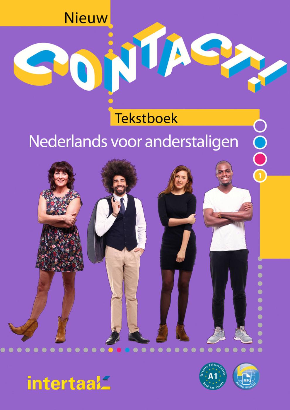 Vorderes Coverbild Contact! nieuw 1 (A1). Tekstboek