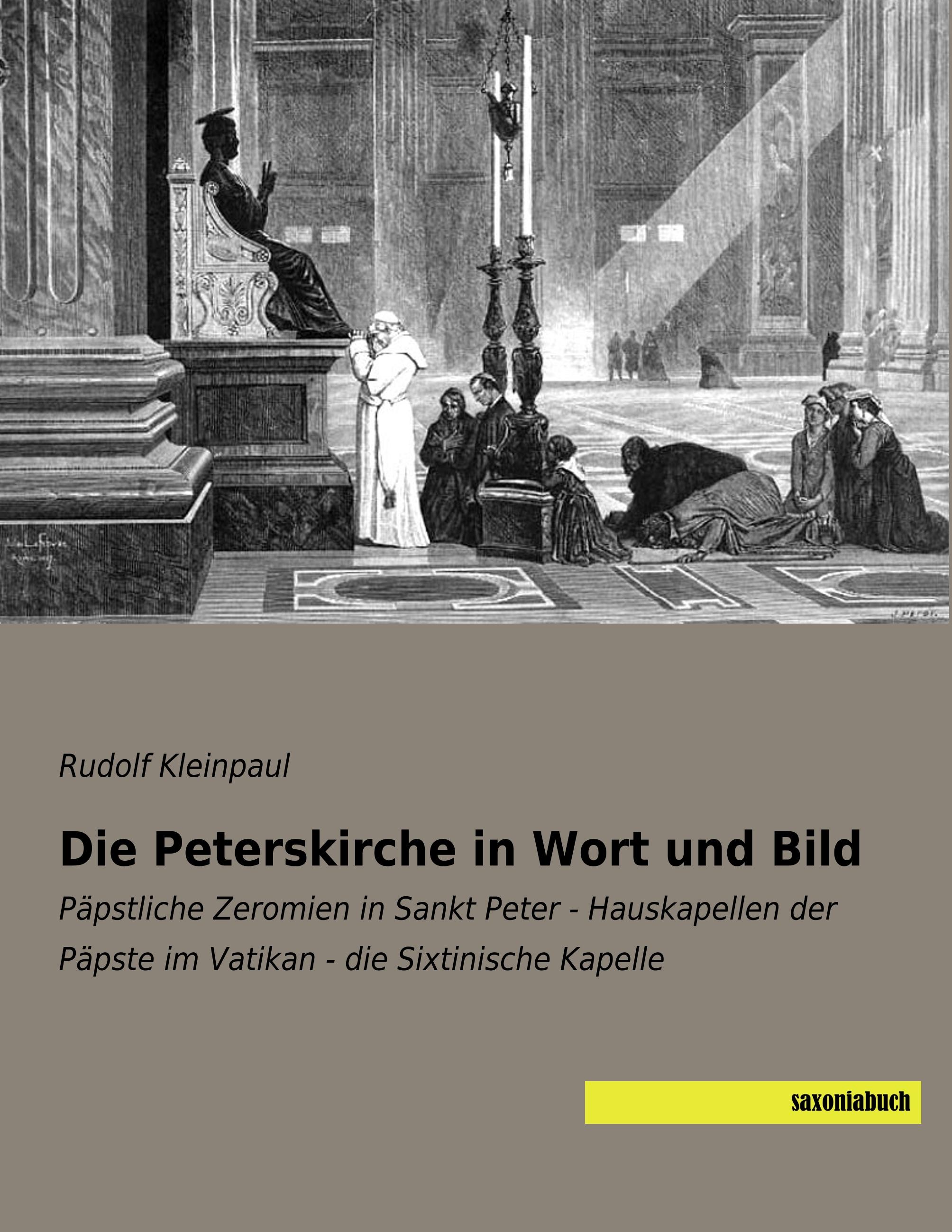 Vorderes Coverbild Die Peterskirche in Wort und Bild