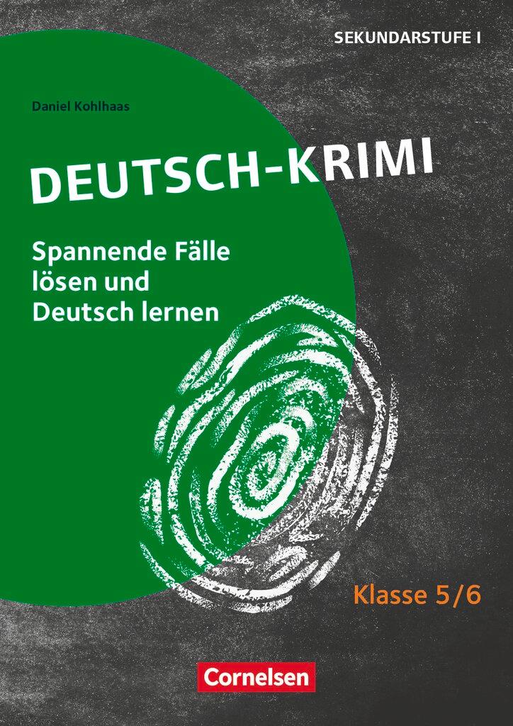 Vorderes Coverbild Klasse 5/6 - Deutsch-Krimi