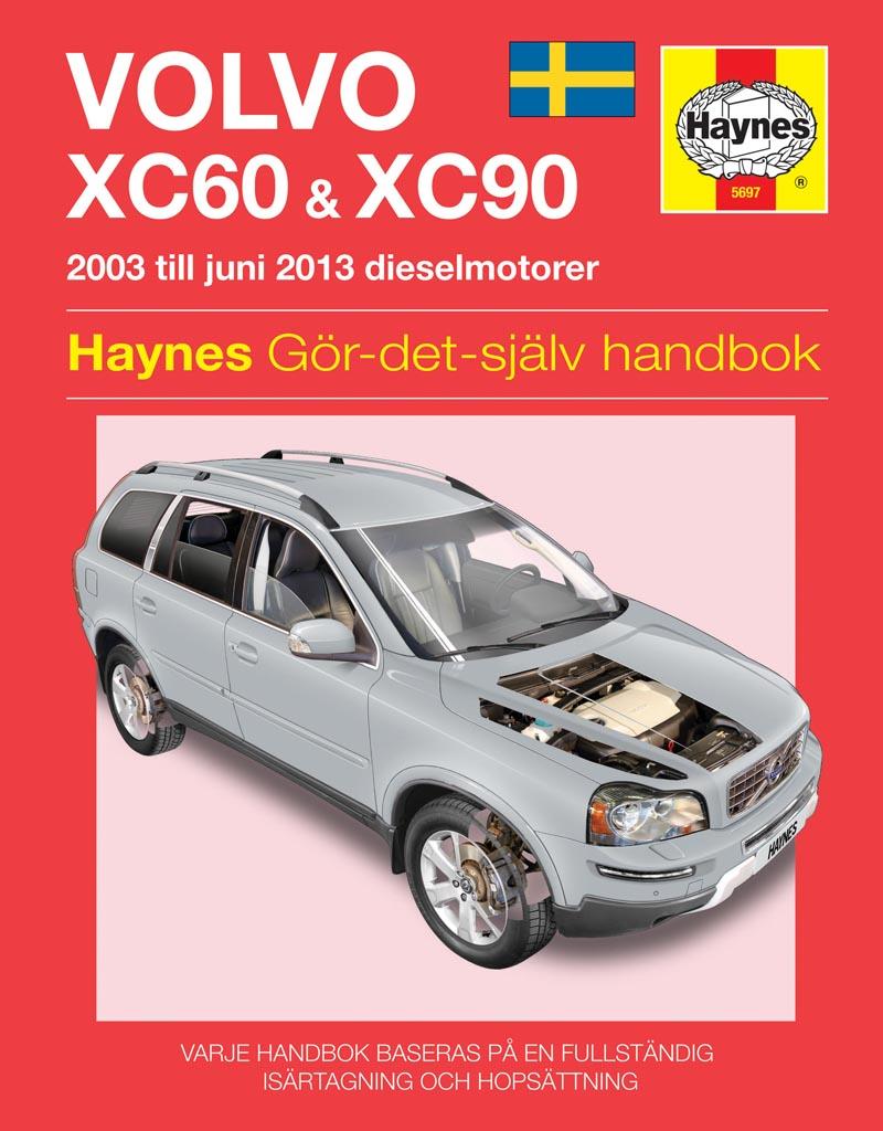 Vorderes Coverbild Volvo XC60 and XC90 (2003 - 2012) Haynes Repair Manual (svenske utgava)