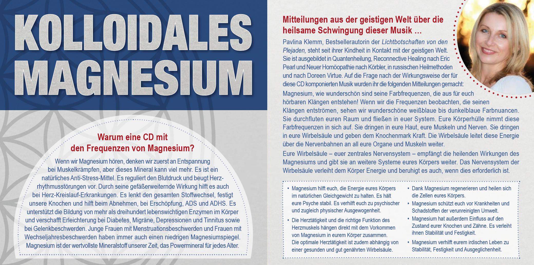 Beispielinhalt (Bild) Kolloidales Magnesium [432 Hertz]