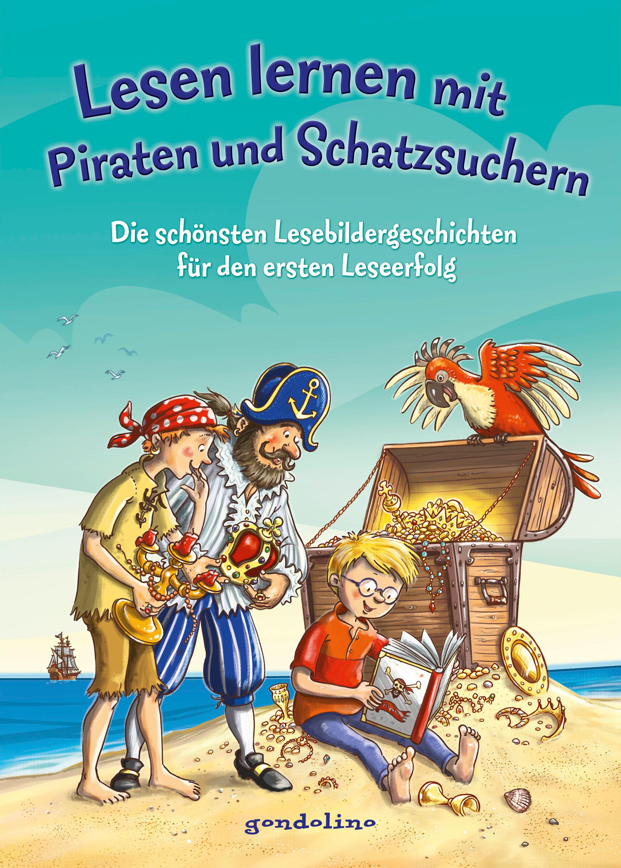 Vorderes Coverbild Lesen lernen mit Piraten und Schatzsuchern