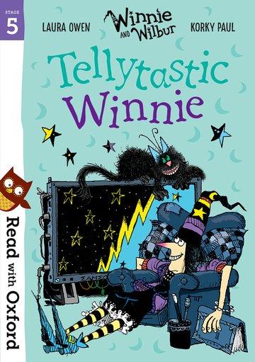 Vorderes Coverbild Read with Oxford: Stage 5: Winnie and Wilbur: Tellytastic Winnie