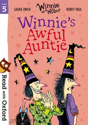 Vorderes Coverbild Read with Oxford: Stage 5: Winnie and Wilbur: Winnie's Awful Auntie