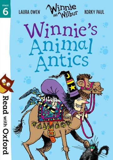 Vorderes Coverbild Read with Oxford: Stage 6: Winnie and Wilbur: Winnie's Animal Antics