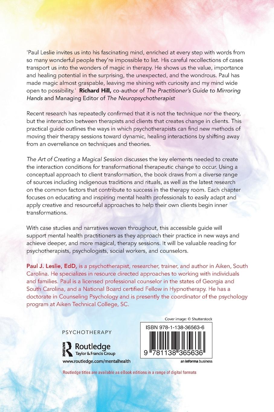 Rückseitencover The Art of Creating a Magical Session