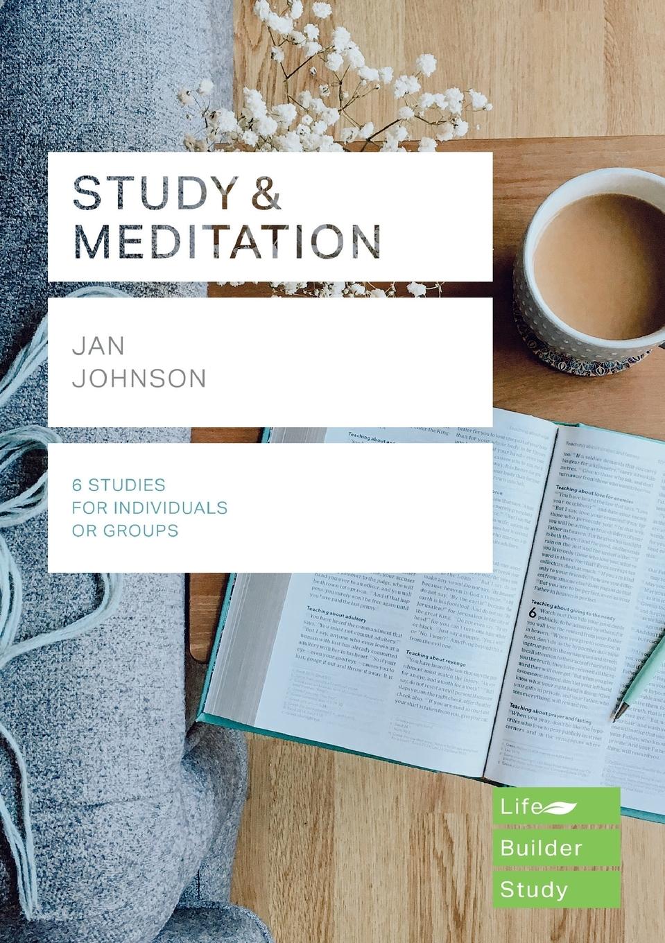 Vorderes Coverbild Study and Meditation (Lifebuilder Study Guides)