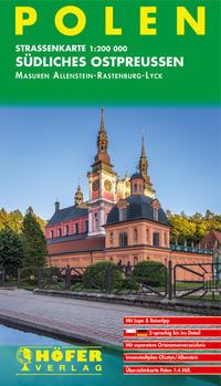 Vorderes Coverbild Höfer Polen PL010. Südliches Ostpreußen 1 : 200 000.