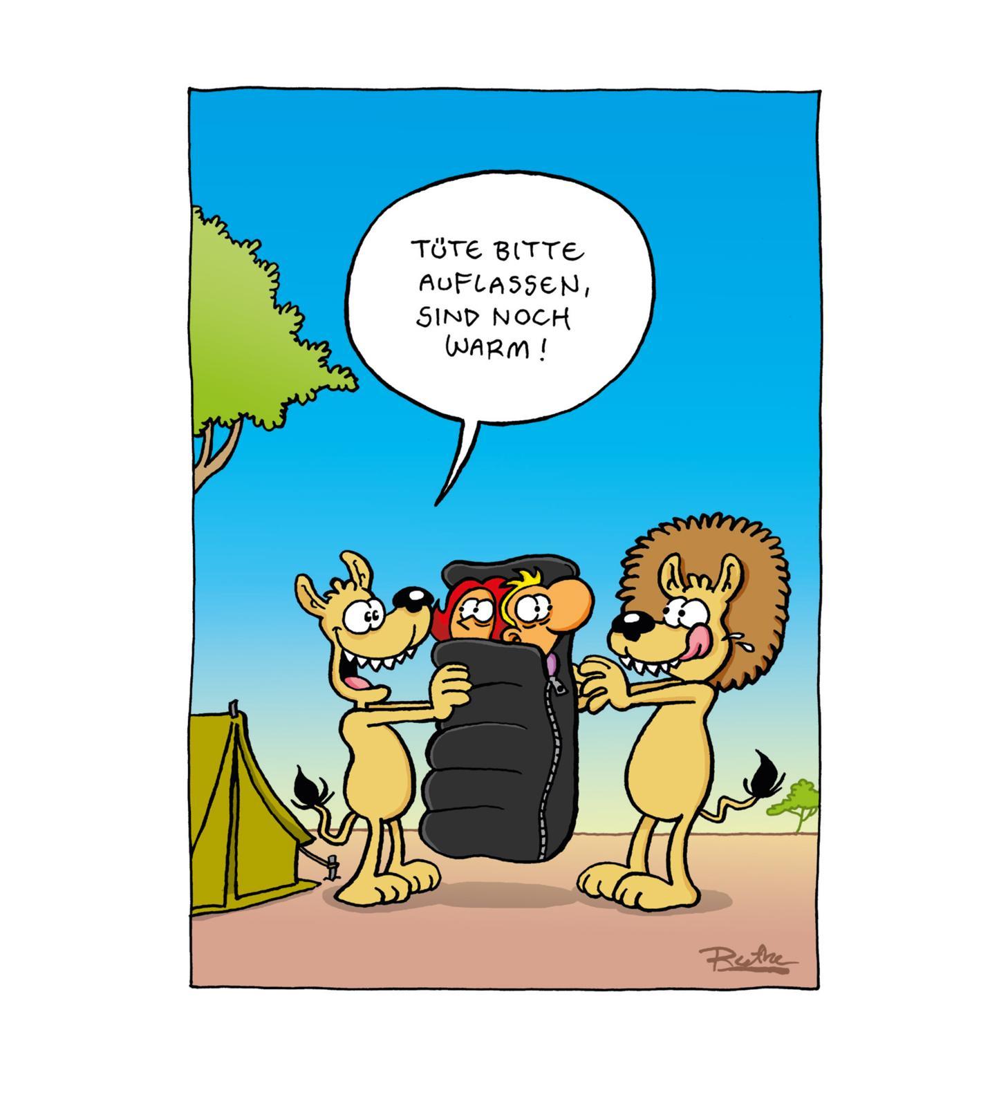 Beispielinhalt (Bild) Im Urlaub