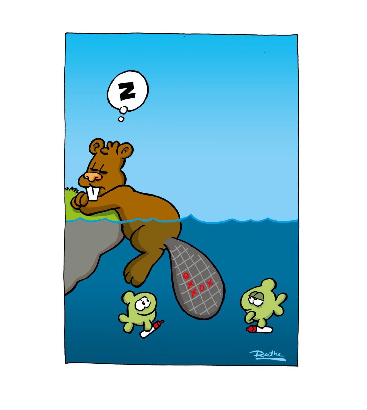 Beispielinhalt (Bild) Im Urlaub