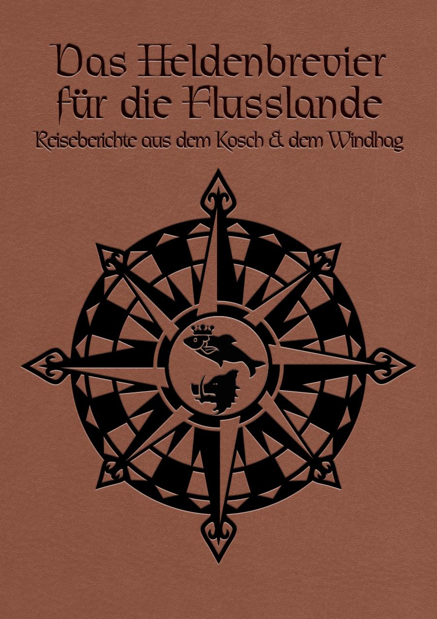 Vorderes Coverbild DSA - Das Heldenbrevier der Flusslande