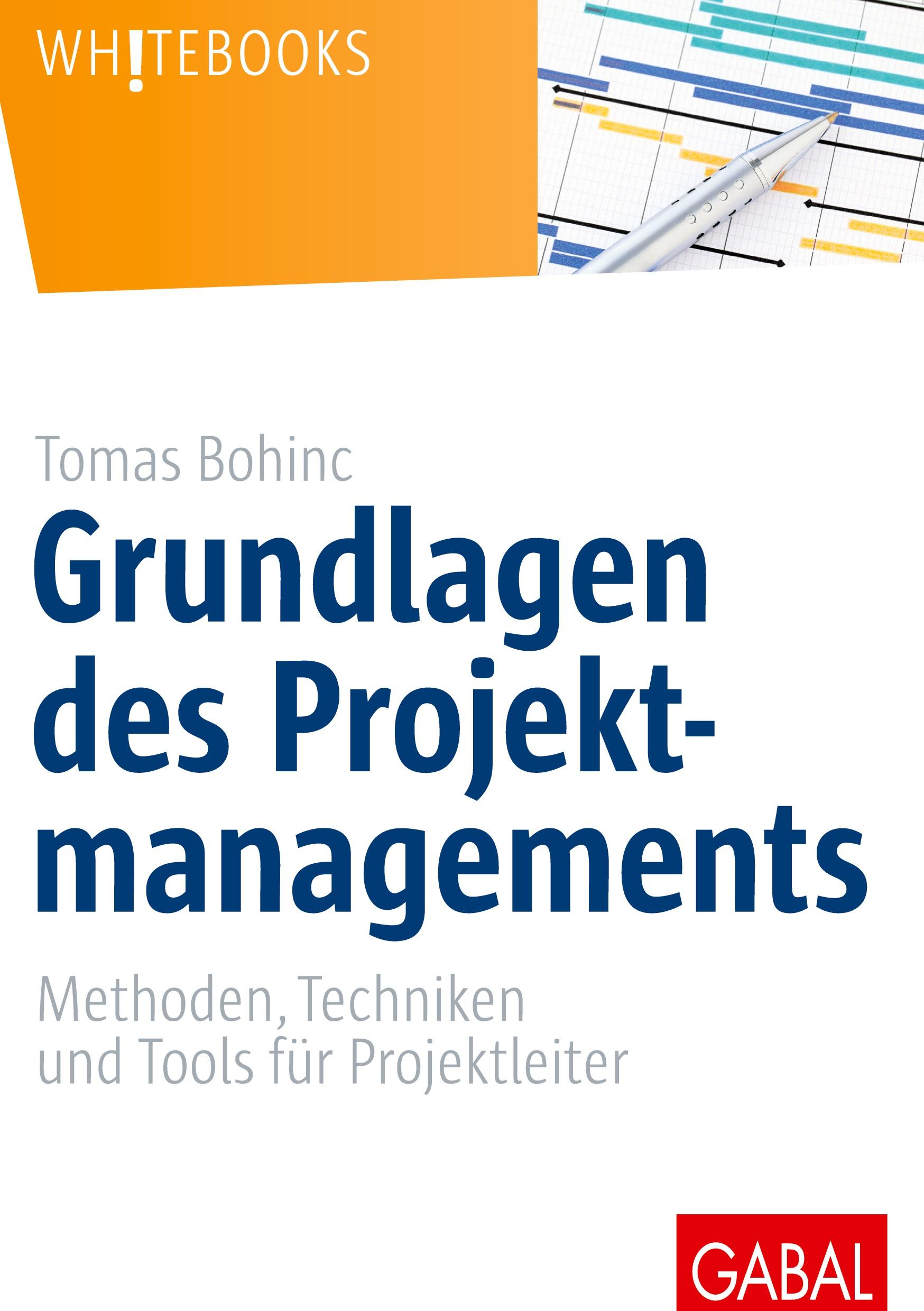 Vorderes Coverbild Grundlagen des Projektmanagements