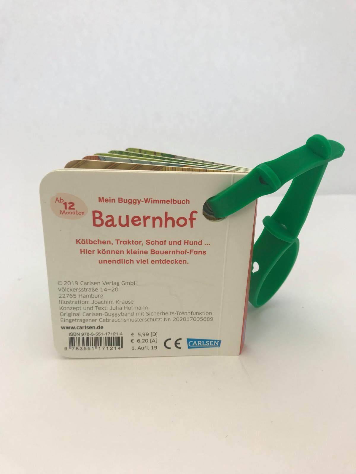 Rückseitencover Buggy-Bücher: Mein Buggy-Wimmelbuch: Bauernhof