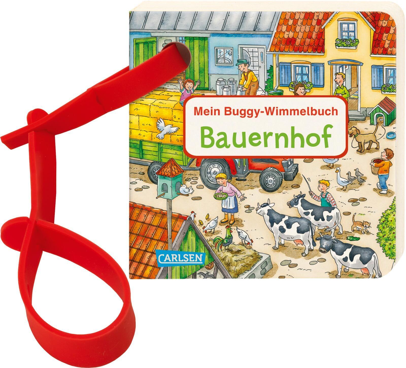 Vorderes Coverbild Buggy-Bücher: Mein Buggy-Wimmelbuch: Bauernhof