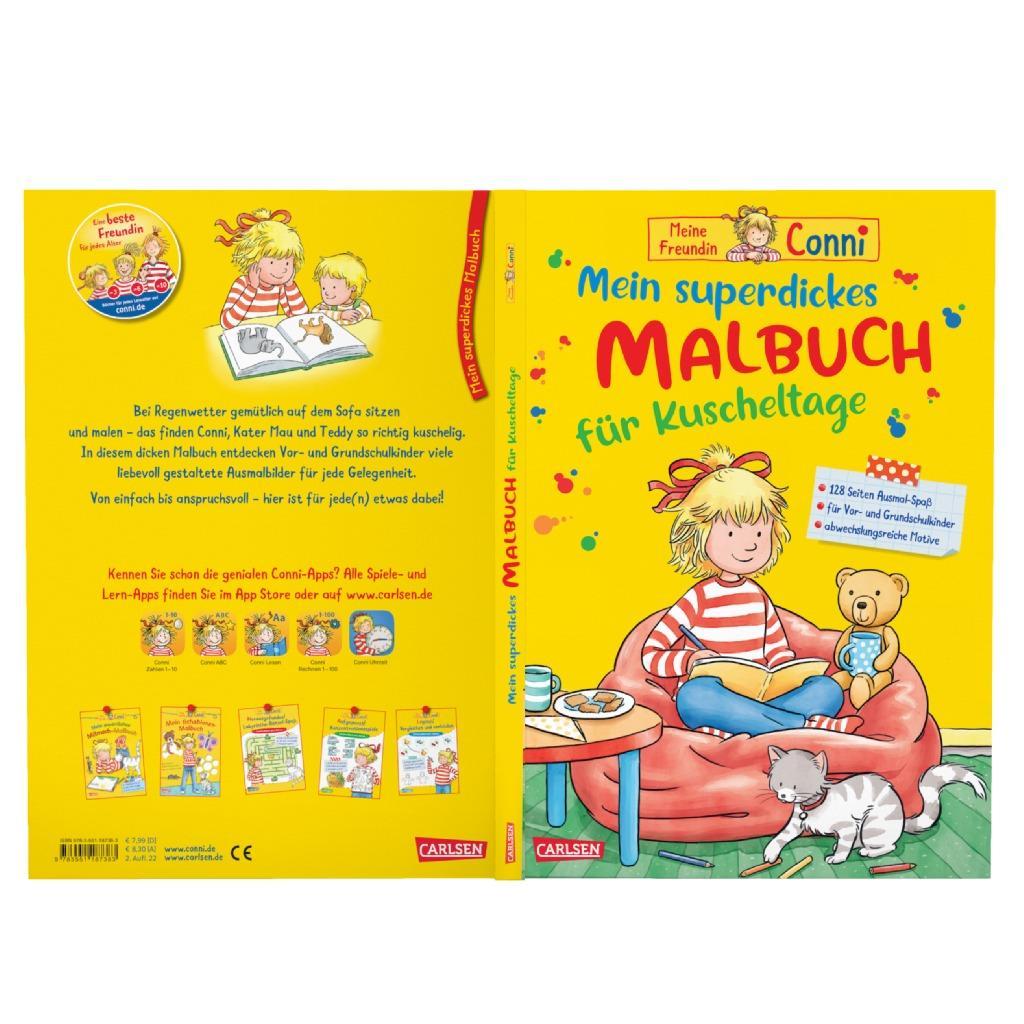 Beispielinhalt (Bild) Conni Gelbe Reihe: Mein superdickes Vorschulbuch