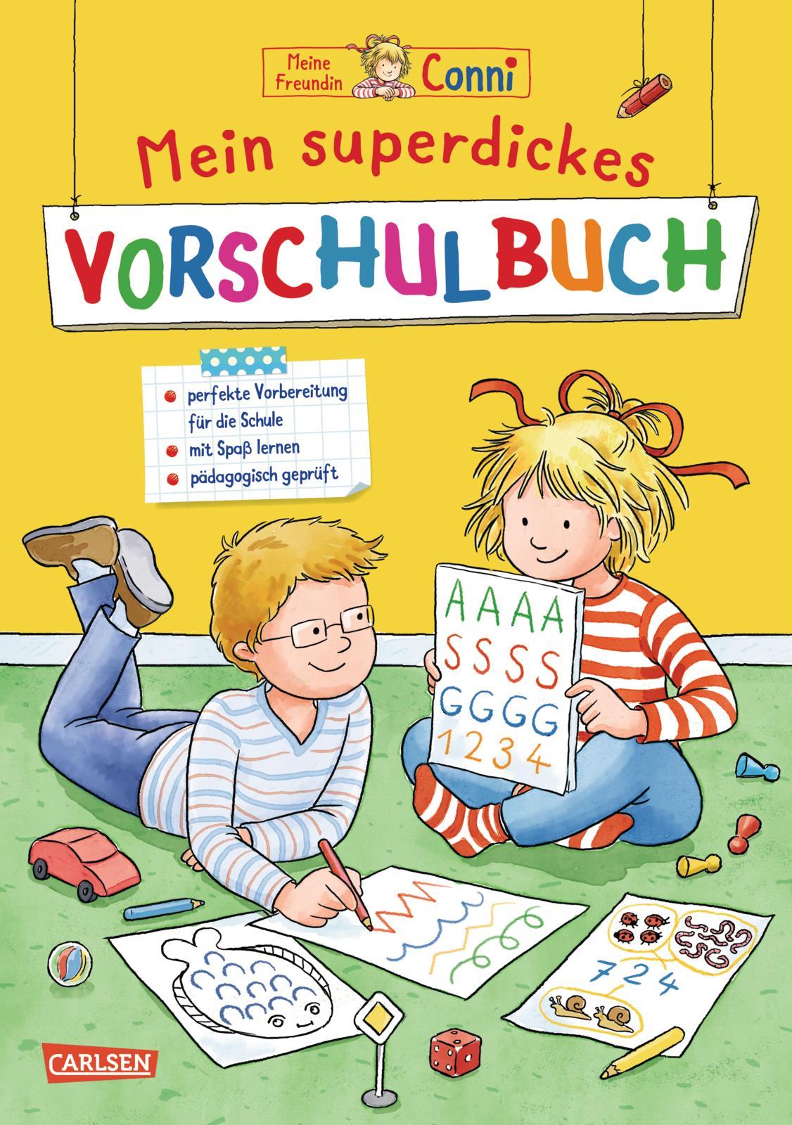 Vorderes Coverbild Conni Gelbe Reihe: Mein superdickes Vorschulbuch