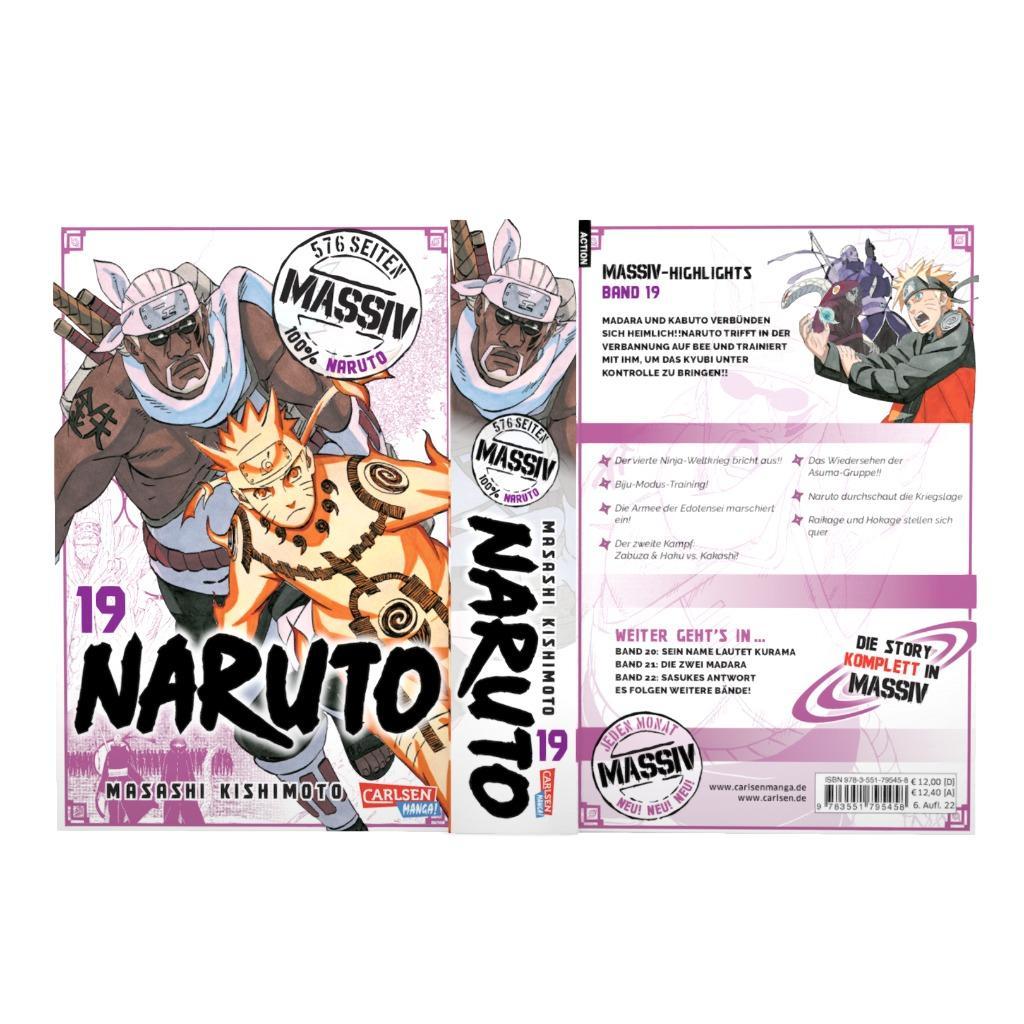 Beispielinhalt (Bild) NARUTO Massiv 19