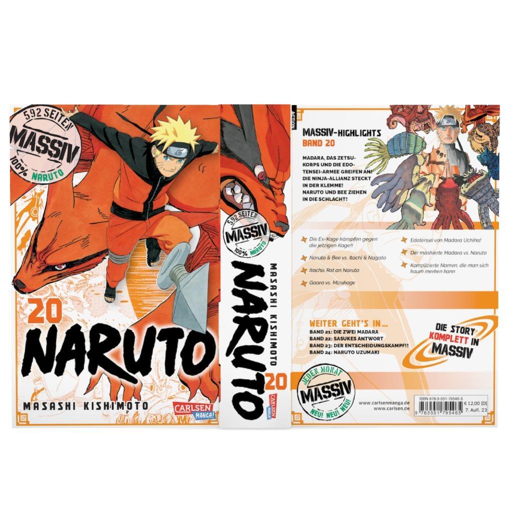 Beispielinhalt (Bild) NARUTO Massiv 20