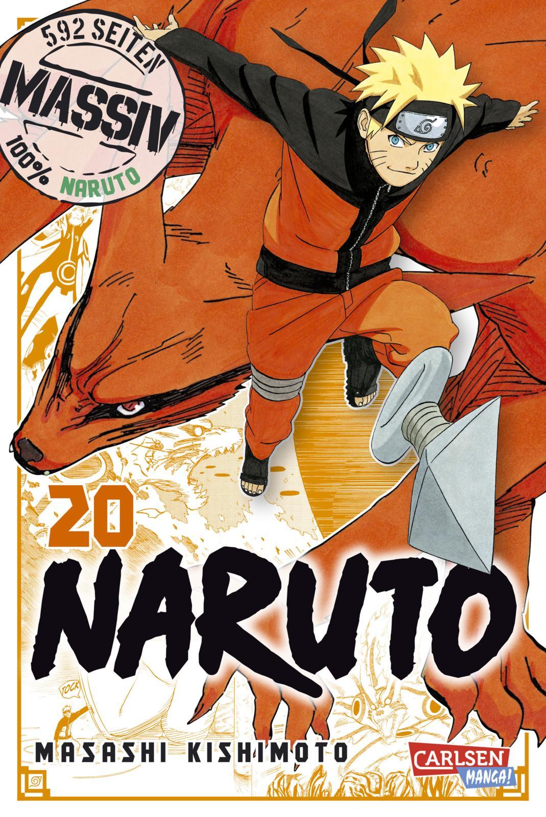 Vorderes Coverbild NARUTO Massiv 20