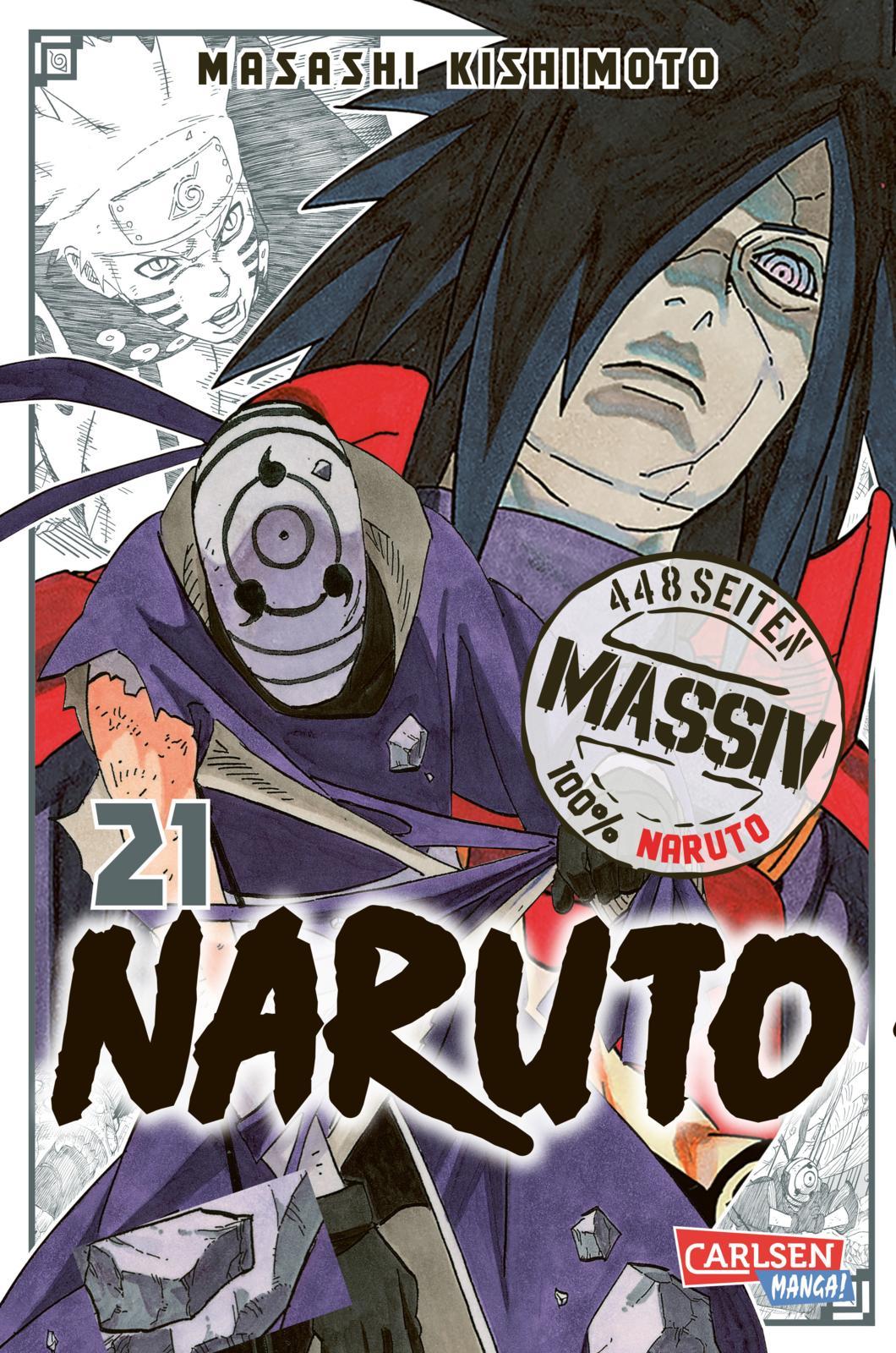 Vorderes Coverbild NARUTO Massiv 21