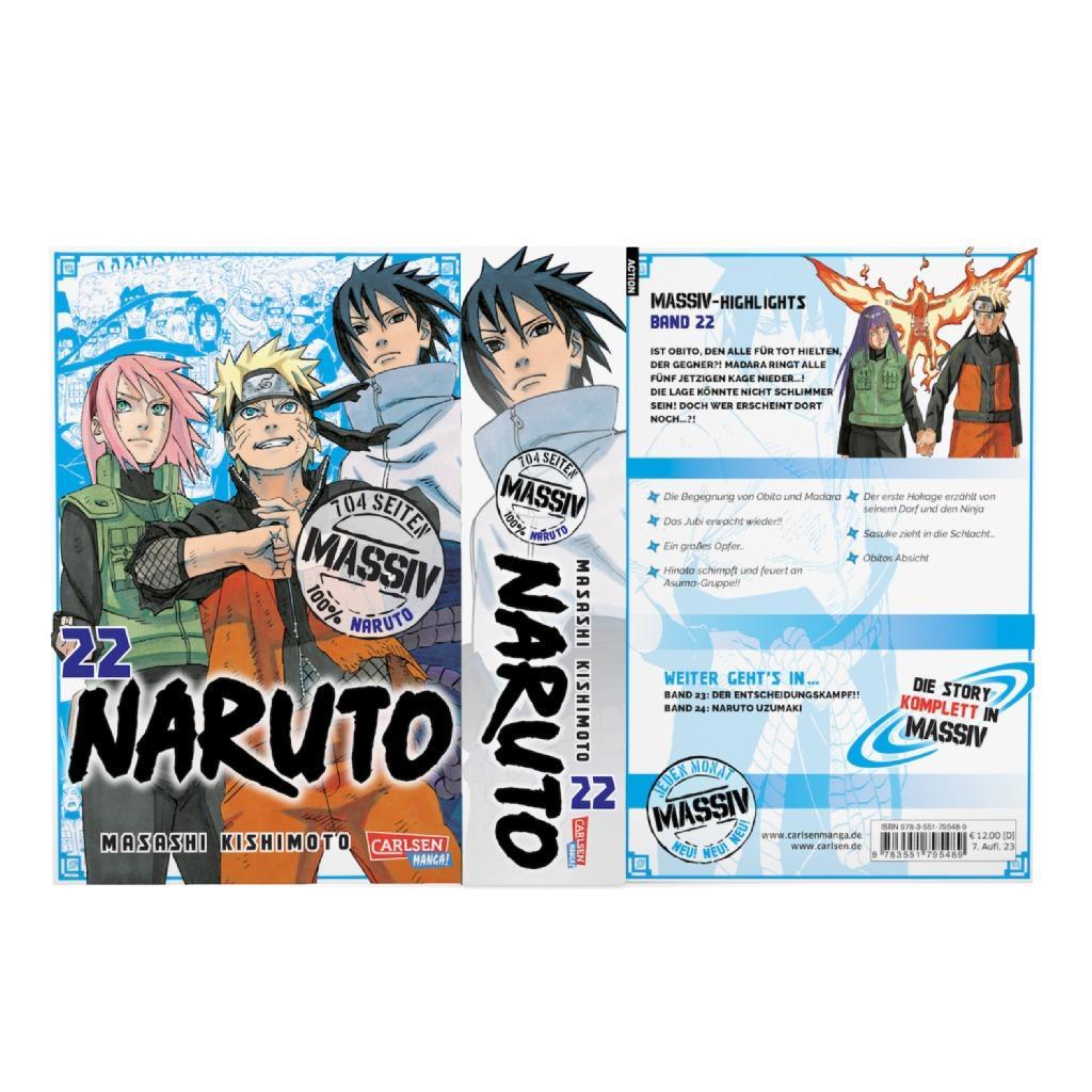 Beispielinhalt (Bild) NARUTO Massiv 22