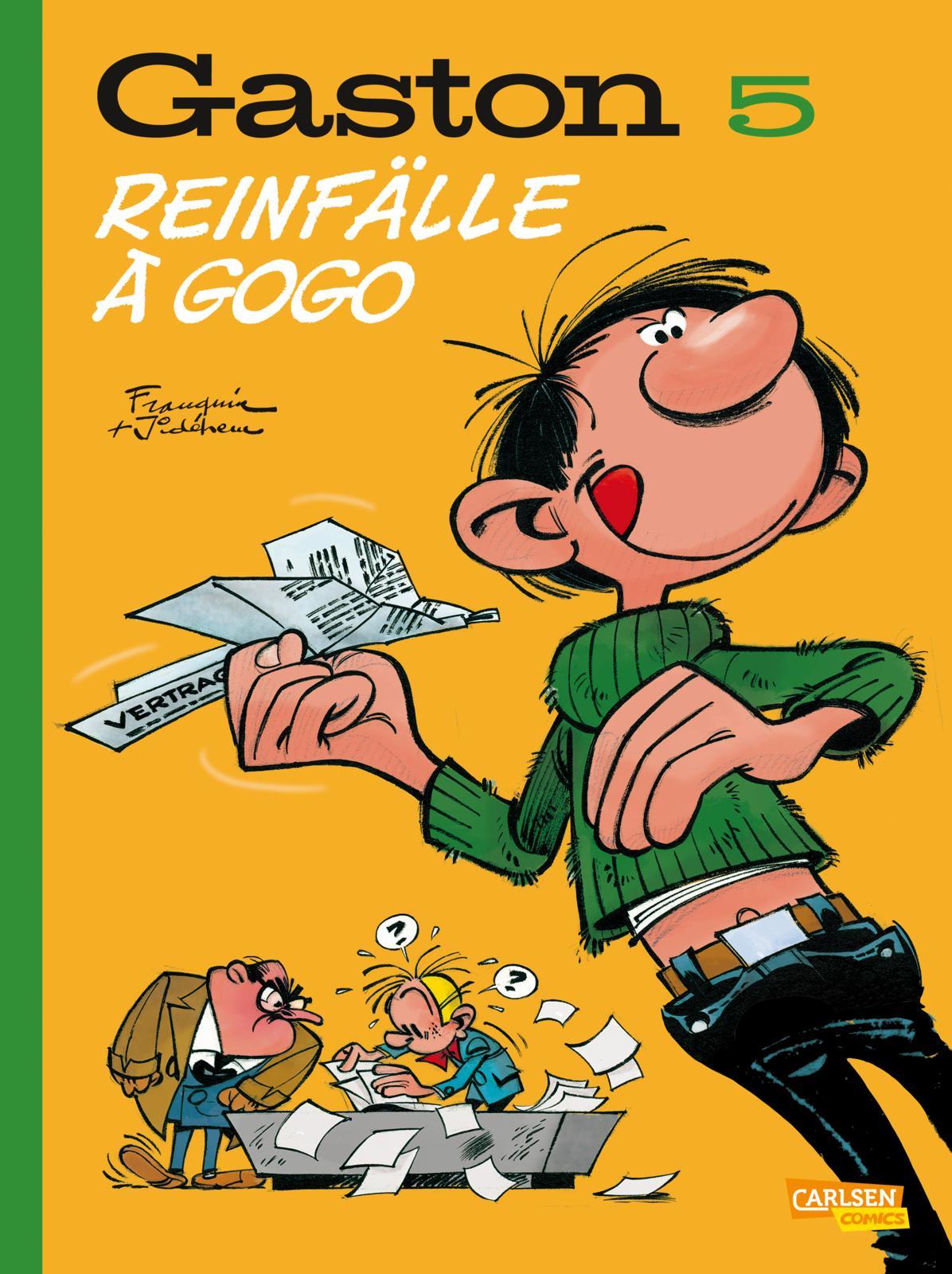 Vorderes Coverbild Gaston Neuedition 5: Reinfälle à gogo