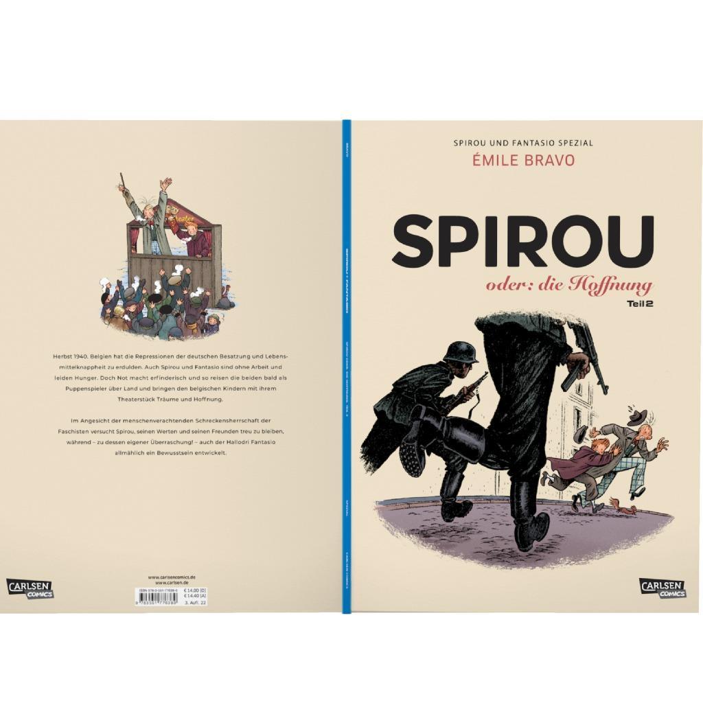 Beispielinhalt (Bild) Spirou und Fantasio Spezial 28: Spirou oder: die Hoffnung 2