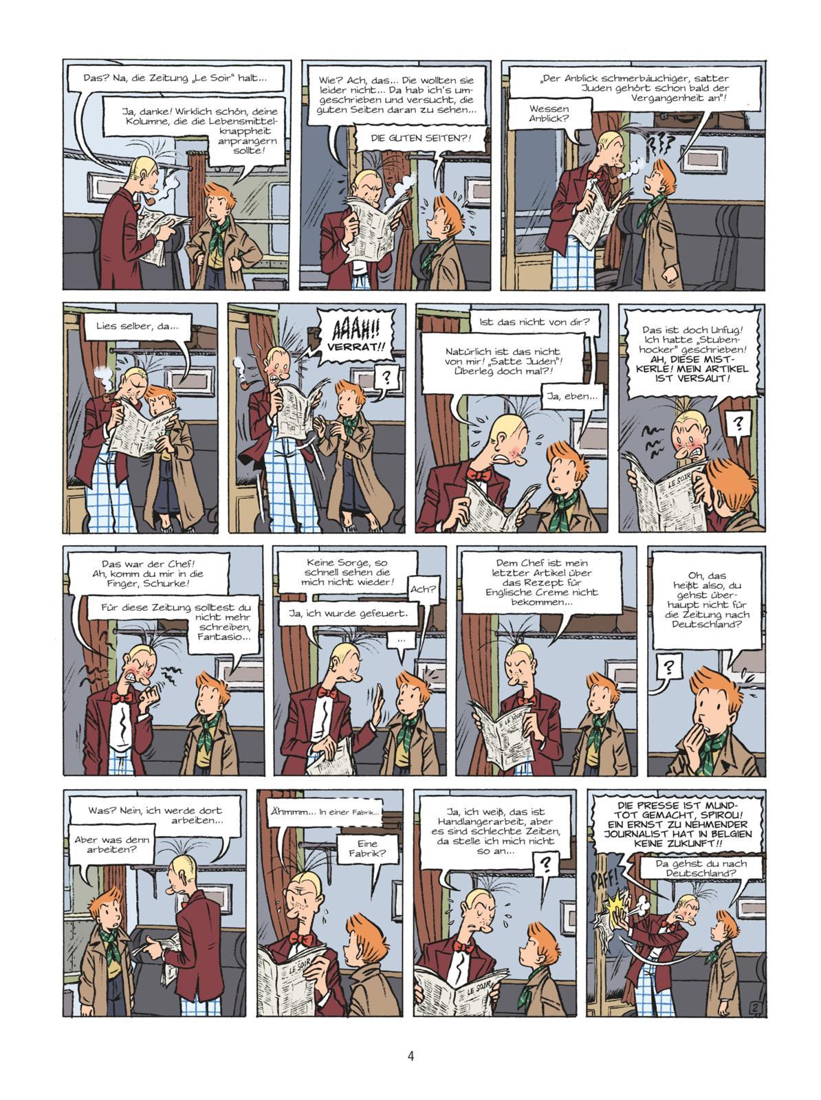 Beispielinhalt (Bild) Spirou und Fantasio Spezial 28: Spirou oder: die Hoffnung 2