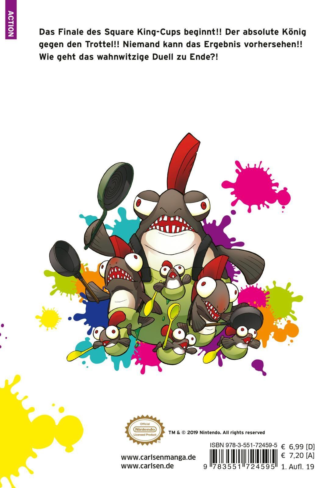 Rückseitencover Splatoon 6