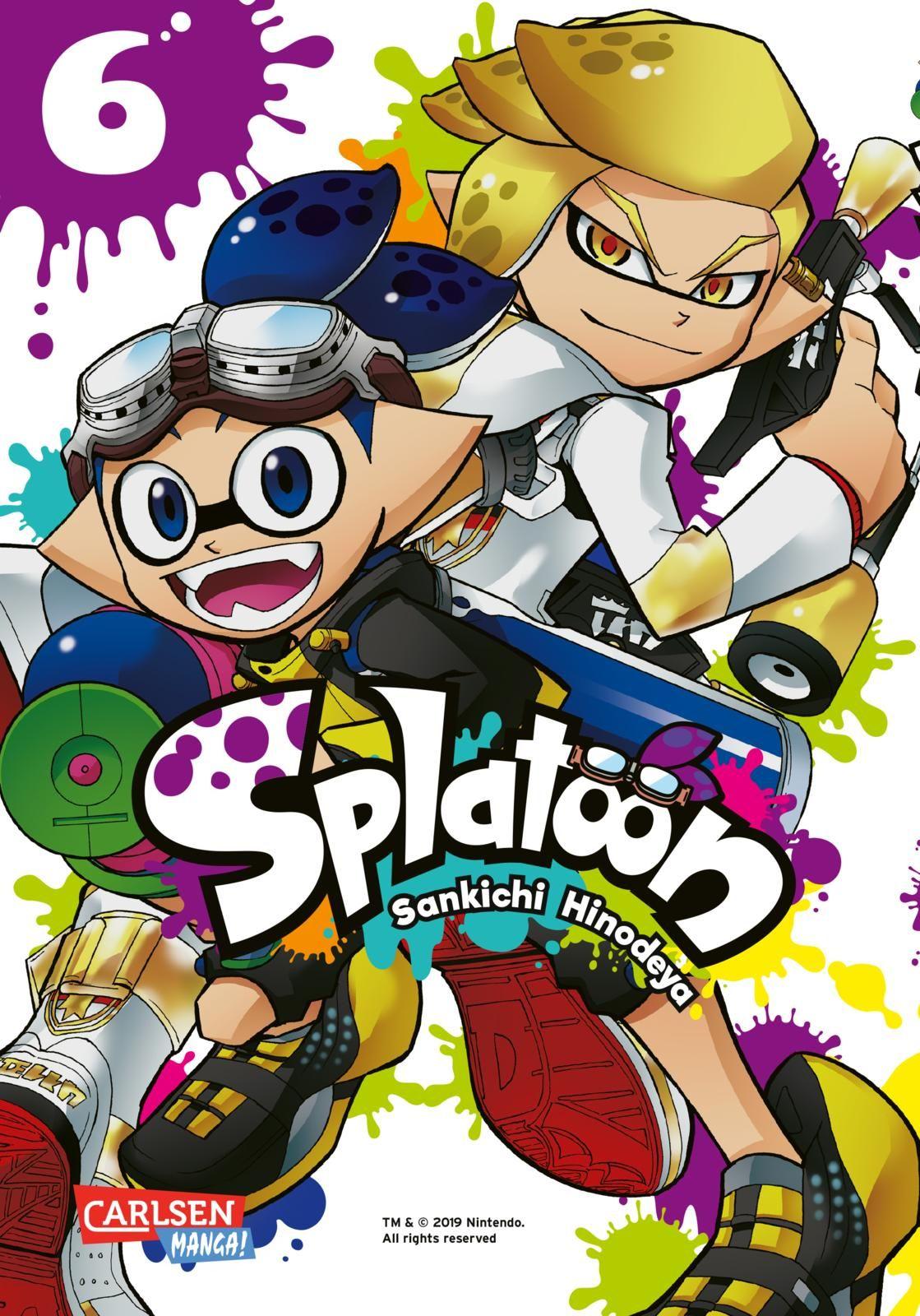 Vorderes Coverbild Splatoon 6