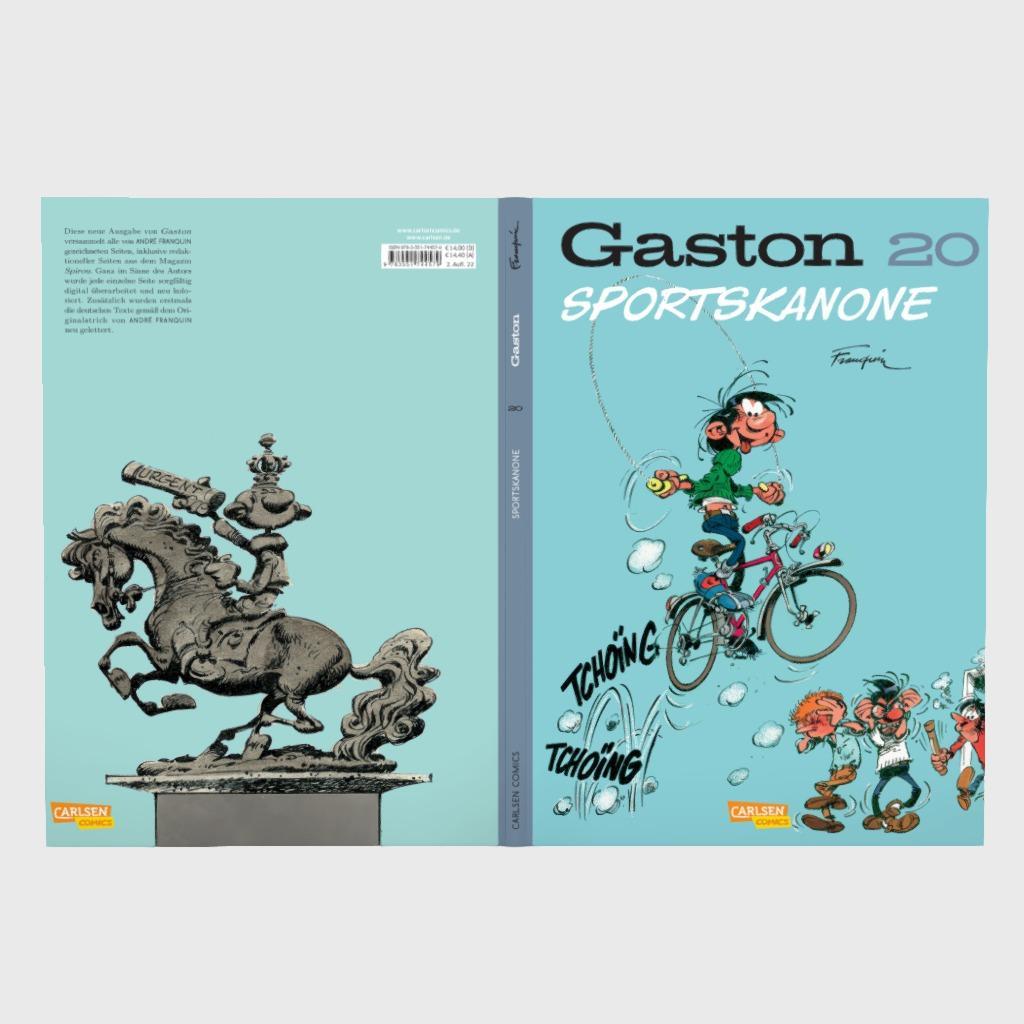 Beispielinhalt (Bild) Gaston Neuedition 20: Sportskanone