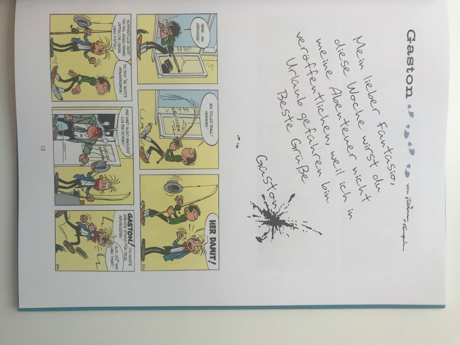 Beispielinhalt (Bild) Gaston Neuedition 2: Tierischer Unfug