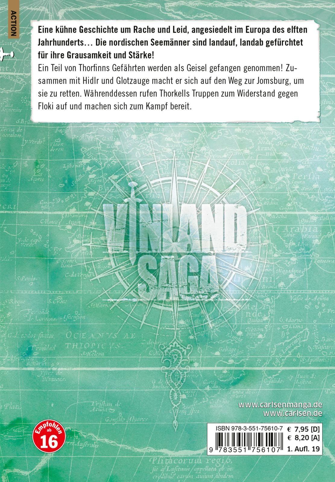 Rückseitencover Vinland Saga 20