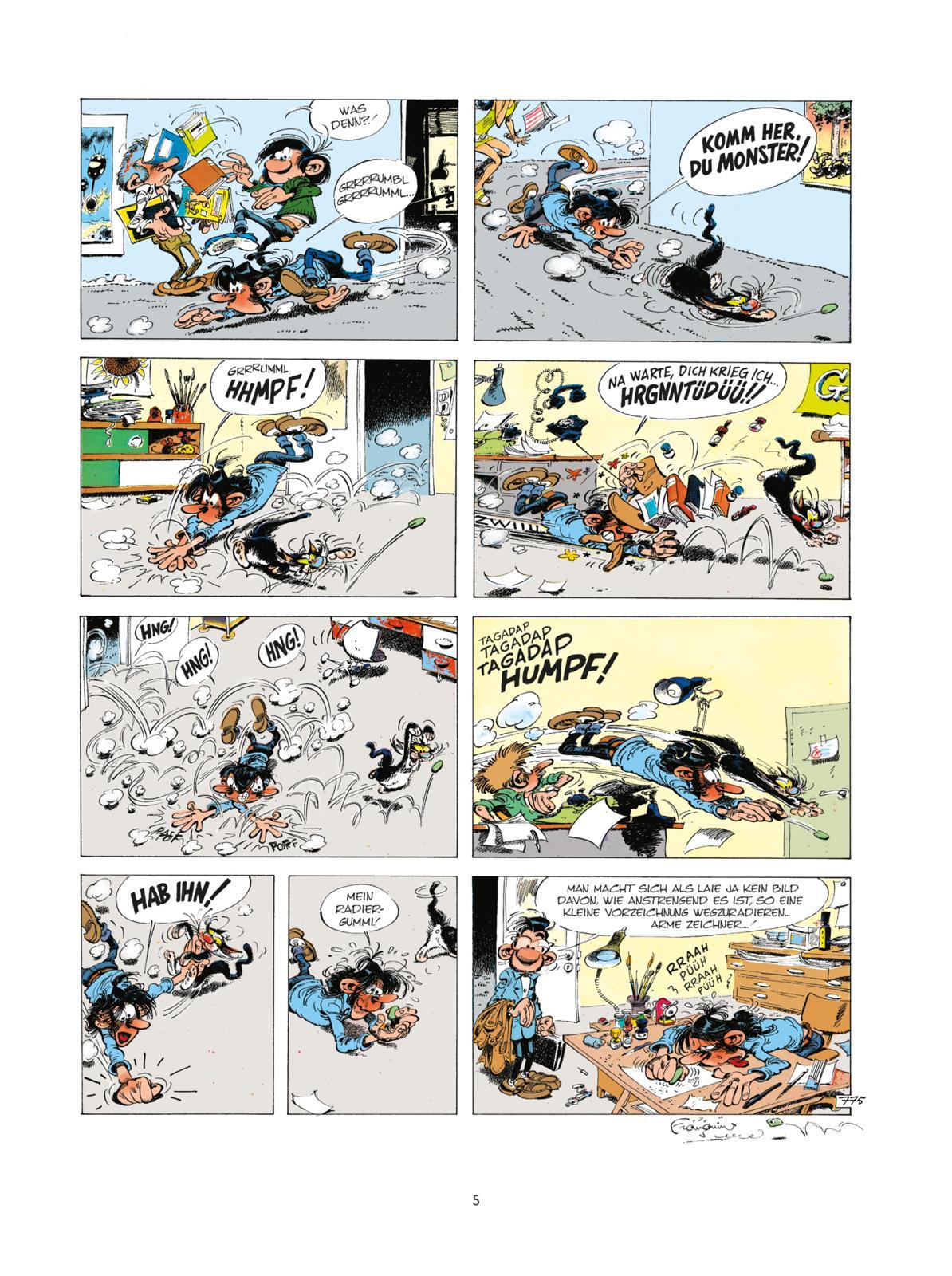 Beispielinhalt (Bild) Gaston Neuedition 18: Wer zuletzt lacht ...