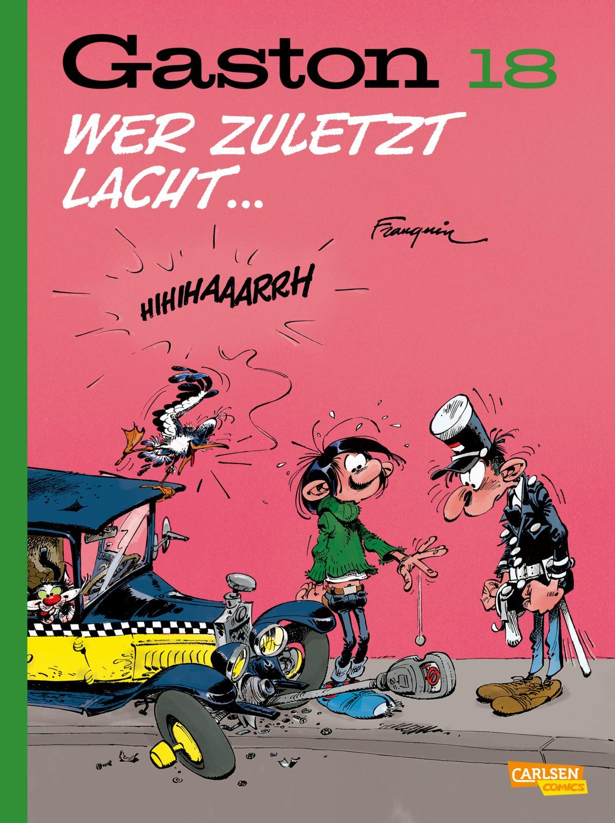 Vorderes Coverbild Gaston Neuedition 18: Wer zuletzt lacht ...