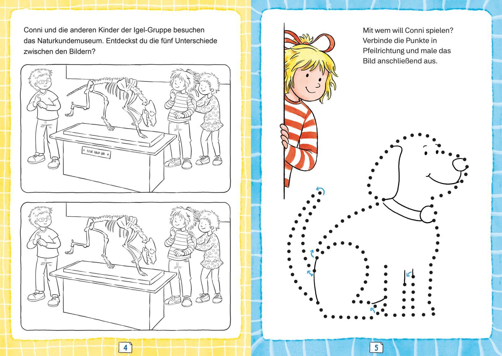 Beispielinhalt (Bild) Aufgepasst! Konzentrationsspiele